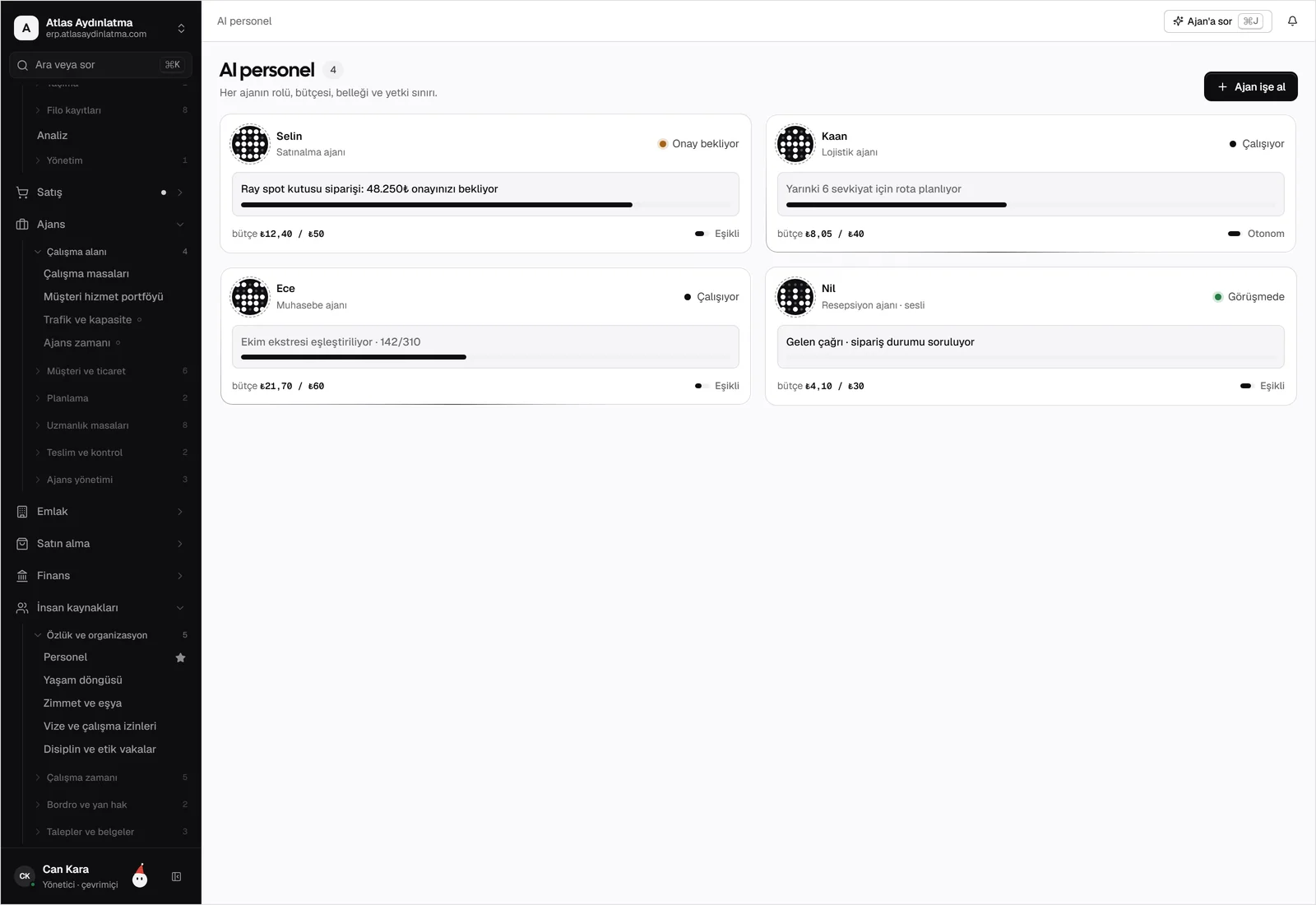 Dika Ops'ta otomasyon ve iş akışları