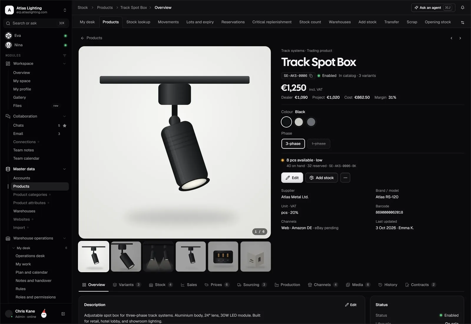 A product profile that answers