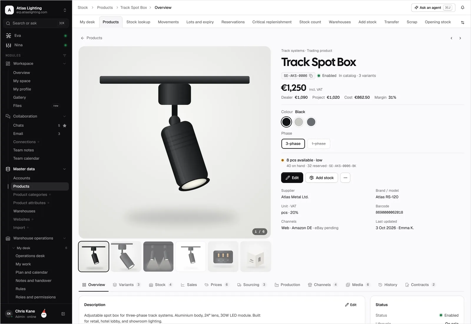A product profile that answers
